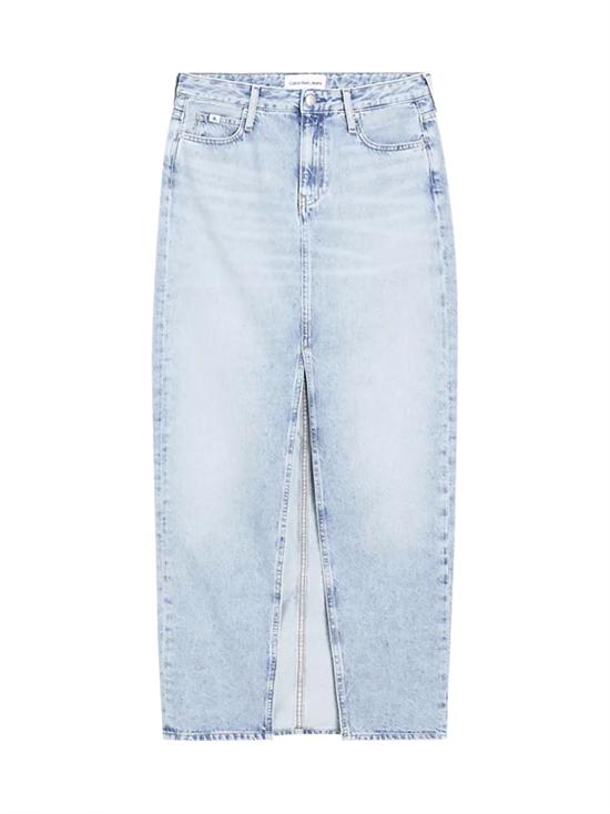  캘빈클라인 데님 스커트 J20J222814 1AA DENIM LIGHT