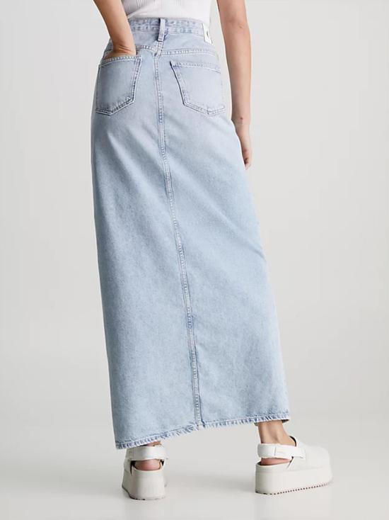  캘빈클라인 데님 스커트 J20J222814 1AA DENIM LIGHT - CALVIN KLEIN