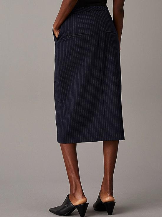 25FW 캘빈클라인 미디 스커트 K20K207587 0A4 NIGHT SKY - CALVIN KLEIN