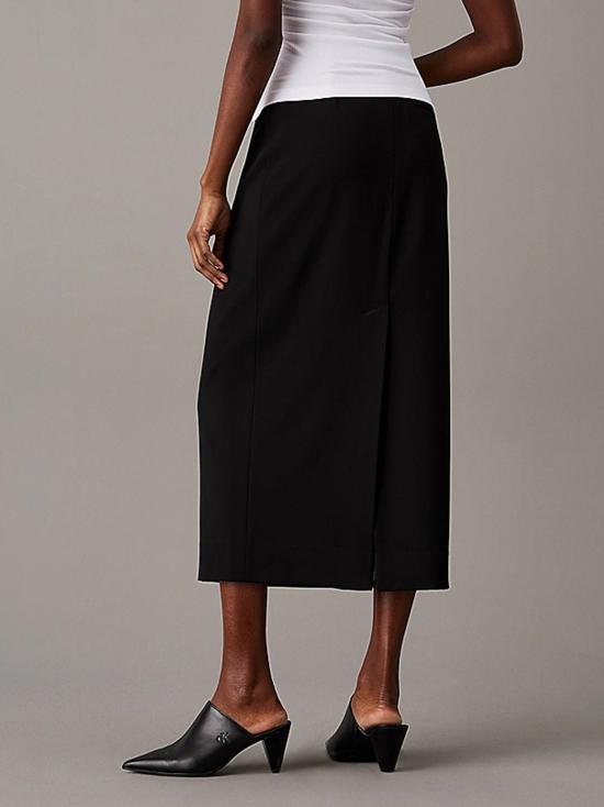 25FW 캘빈클라인 롱 스커트 00040WL674 UB1 BLACK - CALVIN KLEIN