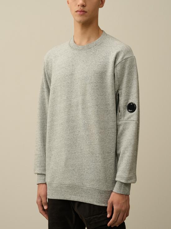 25FW 씨피 컴퍼니 긴팔 티셔츠 17CMSS023A005086W M94 GREYSTONE - C.P. COMPANY