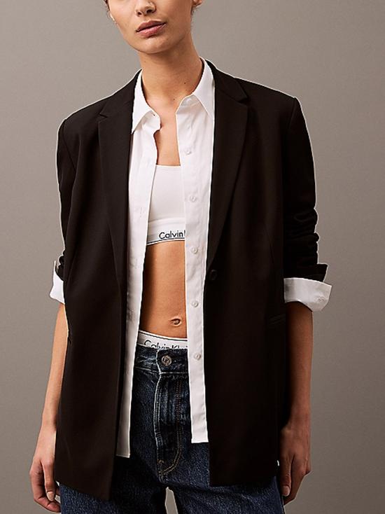 25FW 캘빈클라인 수트 자켓 00040WL422 UB1 BLACK - CALVIN KLEIN