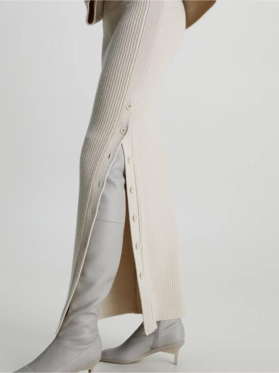  캘빈클라인 롱 스커트 K20K206017 PES BEIGE - CALVIN KLEIN