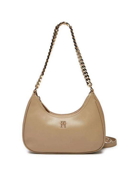 25FW 타미힐피거 숄더백 AW0AW16438 AEG BEIGE
