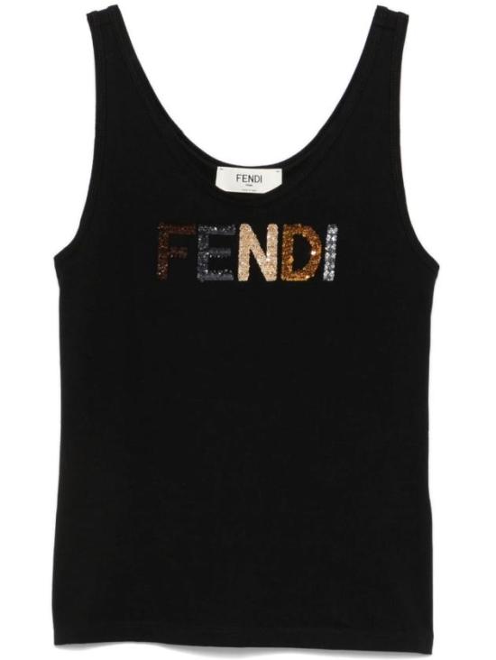 24FW 펜디 민소매 티셔츠 FS9708 AT2D F0GME