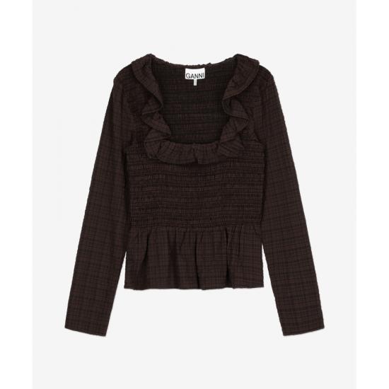  가니 블라우스 F7432979 DOM
