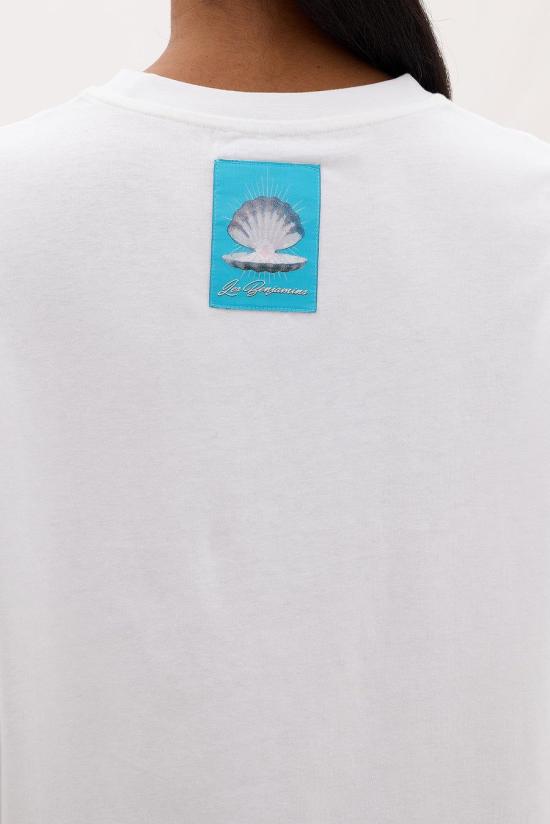  레벤자민 반팔 티셔츠 LEBW241PRTS015WH WHITE DOM - LES BENJAMINS