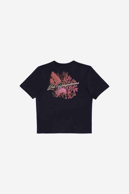  레벤자민 반팔 티셔츠 LEBW241PRTS019BK BLACK DOM - LES BENJAMINS