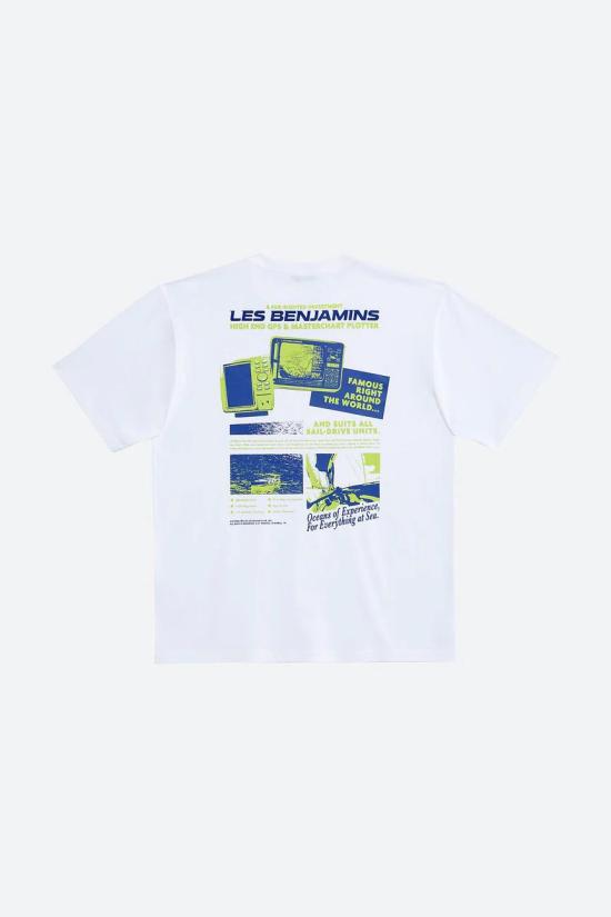  레벤자민 반팔 티셔츠 LEBM241PRTS034WH WHITE DOM - LES BENJAMINS