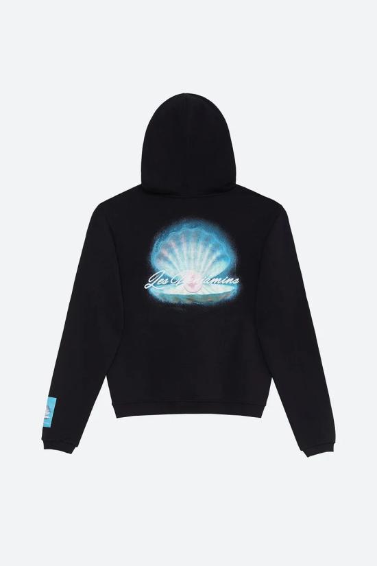  레벤자민 후드 티셔츠 LEBW241PRHD018BK BLACK DOM - LES BENJAMINS