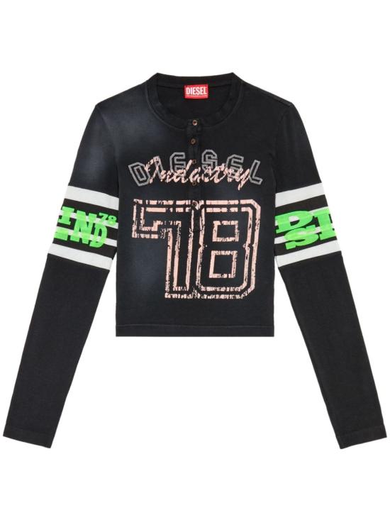  디젤 긴팔 티셔츠 A132910AKAQ9XX DOM