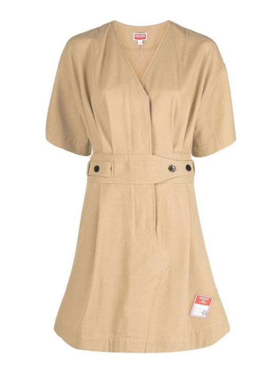  겐조 숏 원피스 FD52RO1119RW11 DOM