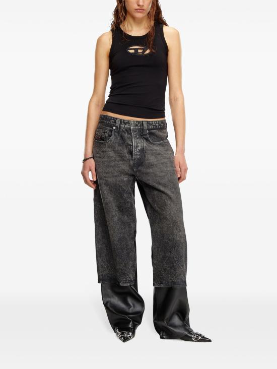 25SS 디젤 민소매 티셔츠 A15703 0AFAA 9XXA BLACK - DIESEL