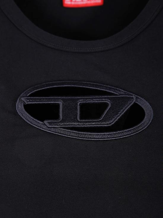 25SS 디젤 민소매 티셔츠 A15703 0AFAA 9XXA BLACK - DIESEL