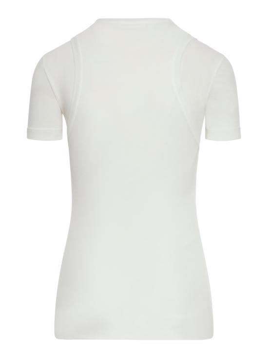 25SS 질샌더 스웨터 J02NF0005J20249100 OPTIC WHITE White - JIL SANDER