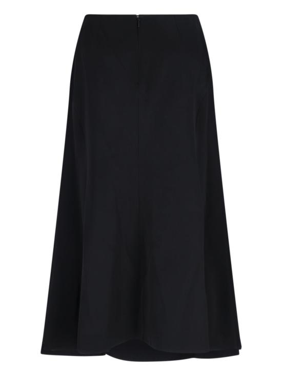 25SS 베르사체 미디 스커트 1018937 1A10194 1B000 Black - VERSACE