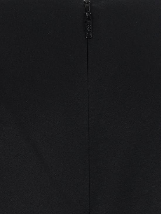 25SS 베르사체 미디 스커트 1018937 1A10194 1B000 Black - VERSACE