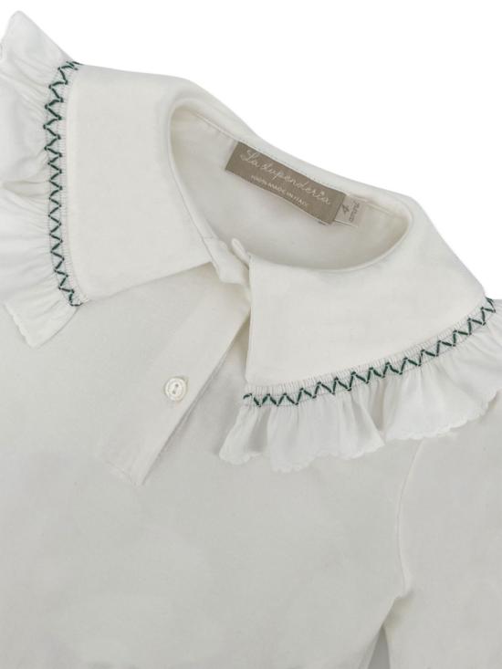 24FW [주니어] 라스투펜데리아 폴로 셔츠 TJMG42K VER Green - LA STUPENDERIA