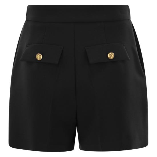 25SS 엘리자베타프랜치 숏팬츠 SH00751E2 BLACK - ELISABETTA FRANCHI