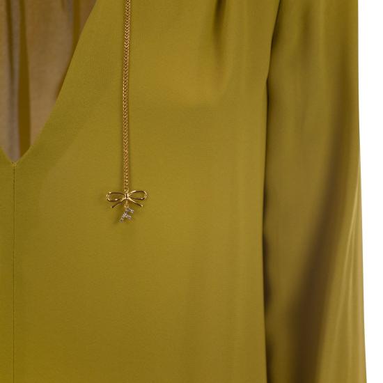 25SS 엘리자베타프랜치 블라우스/셔츠 CA08051E2 OCHRE - ELISABETTA FRANCHI