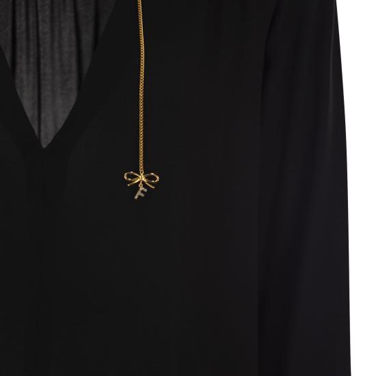 25SS 엘리자베타프랜치 블라우스 CA08051E2 BLACK - ELISABETTA FRANCHI