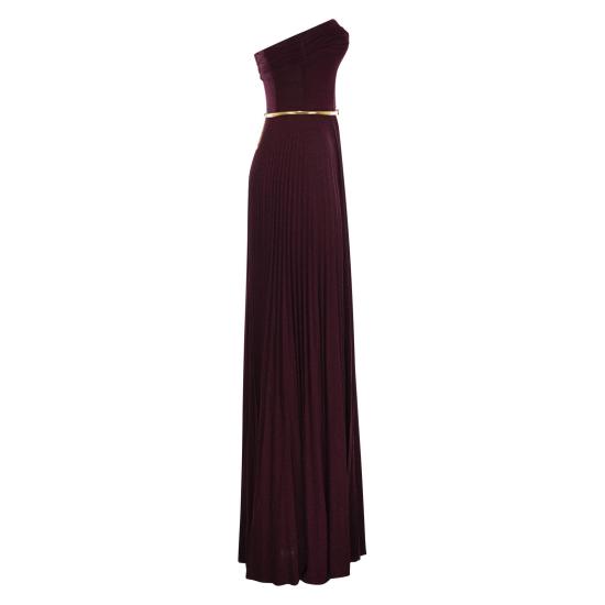 24FW 엘리자베타프랜치 롱 원피스 AB62847E2 BORDEAUX - ELISABETTA FRANCHI