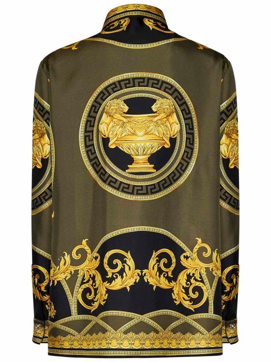25SS 베르사체 셔츠 10013601A11528 5BC60 Black - VERSACE