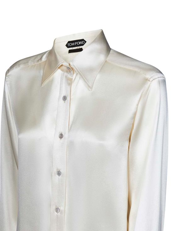 25SS 톰포드 셔츠 CA3266FAX1191 AW035 White - TOMFORD