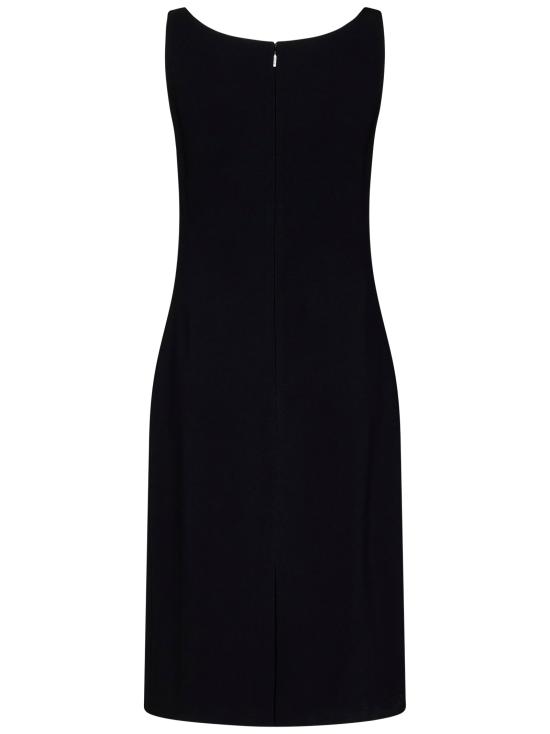 25SS 베르사체 미디 원피스 10164101A00524 1B000 Black - VERSACE