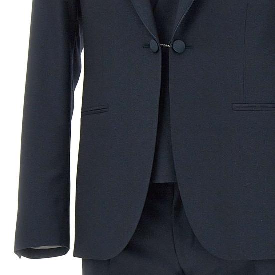  꼬르넬리아니 수트 세트 258T53 25982360018R Blue - CORNELIANI