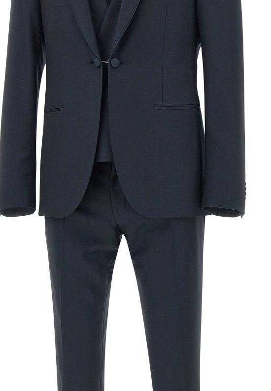  꼬르넬리아니 수트 세트 258T53 25982360018R Blue - CORNELIANI