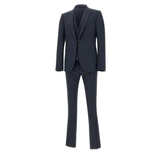  꼬르넬리아니 수트 세트 258T53 25982360018R Blue - CORNELIANI