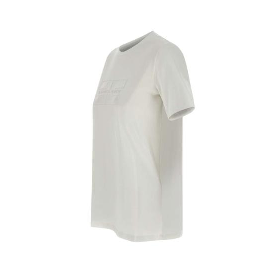 25SS 엘리자베타프랜치 반팔 티셔츠 MA00251E2 270 White - ELISABETTA FRANCHI