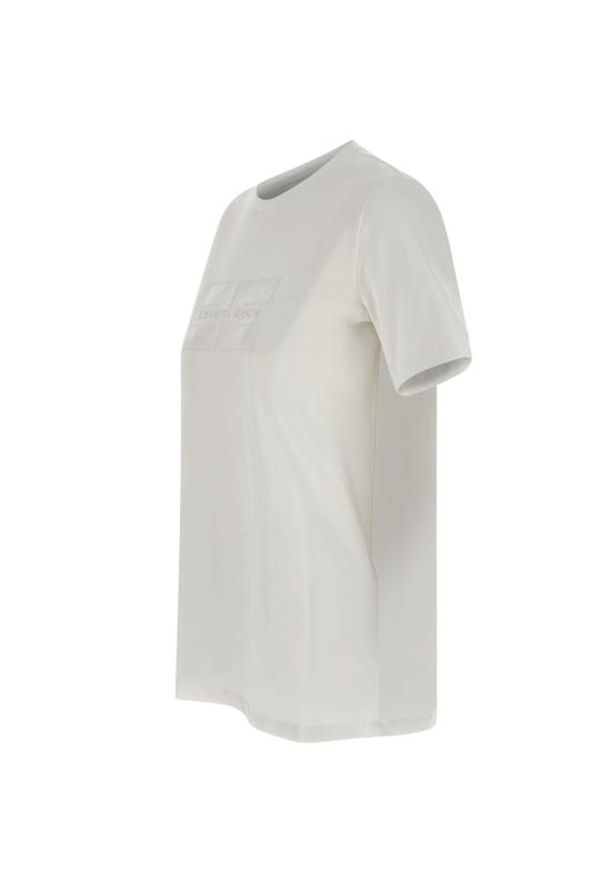 25SS 엘리자베타프랜치 반팔 티셔츠 MA00251E2 270 White - ELISABETTA FRANCHI