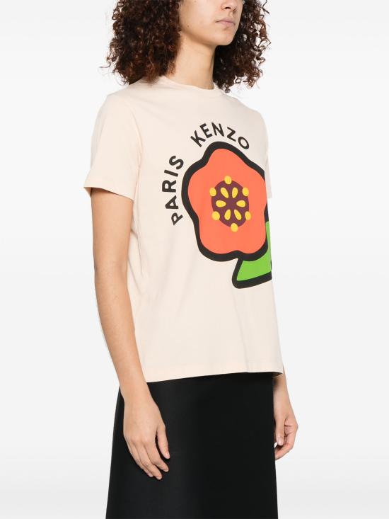 25SS 겐조 반팔 티셔츠 FF52TS1684SO 07 Pink - KENZO