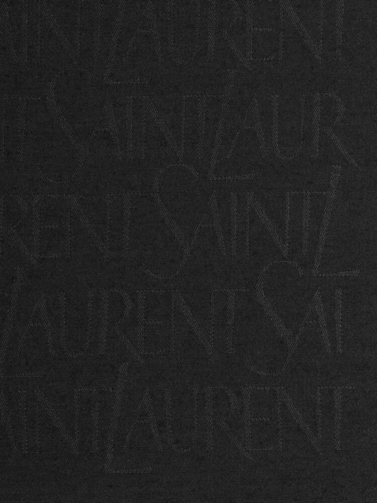 25SS 생로랑 머플러/스카프 737930 3YN211000 Black - SAINT LAURENT