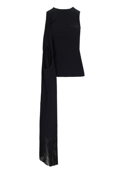 25SS MM6 메종마르지엘라 민소매 티셔츠 S52NL0069 MTJ017 961 Black - MM6 MAISON MARGIELA