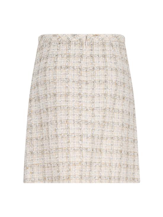 25SS 베르사체 미디 스커트 1015715 1A13646 2KN80 White