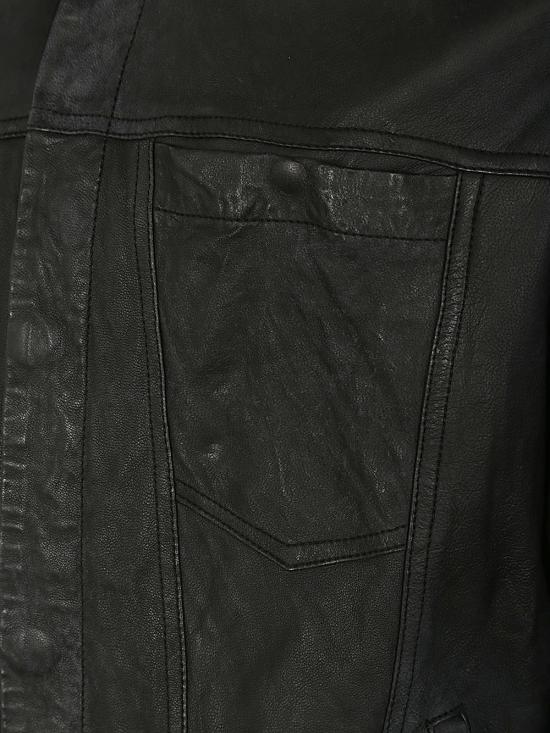  조르지오 브라토 바이커 자켓 GU24S20098VBRUSH BLACK - GIORGIO BRATO