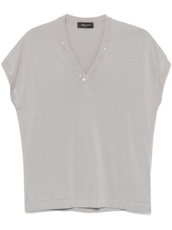  파비아나 필리피 민소매 티셔츠 MAD265F071L2470000