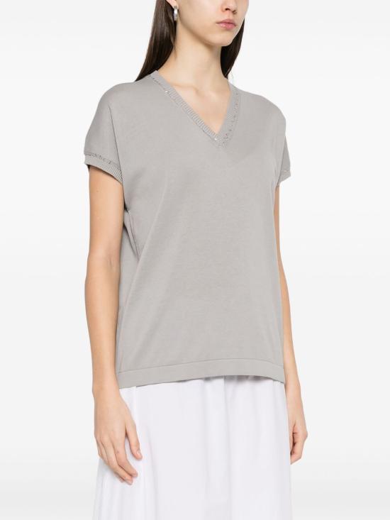  파비아나 필리피 민소매 티셔츠 MAD265F071L2470000 - FABIANA FILIPPI