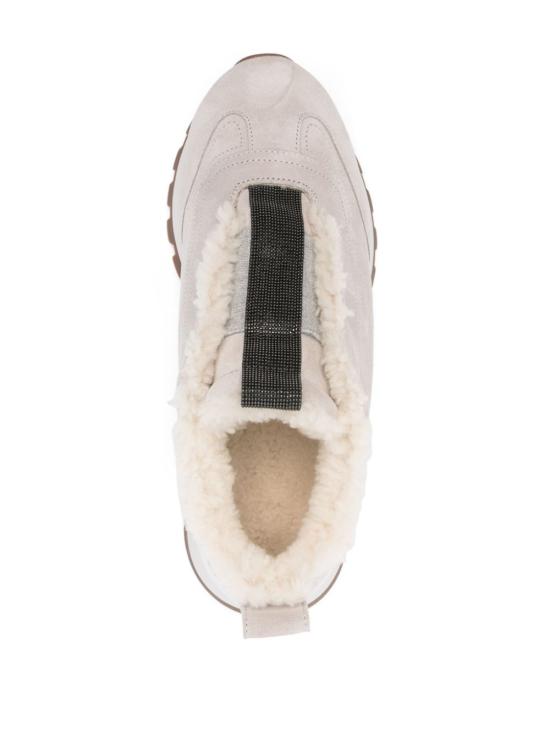  브루넬로 쿠치넬리 스니커즈 MZSFG2796C9593 beige - BRUNELLO CUCINELLI