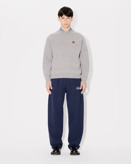  겐조 스트레이트 팬츠 FE65PA8184MF 77 Blue - KENZO