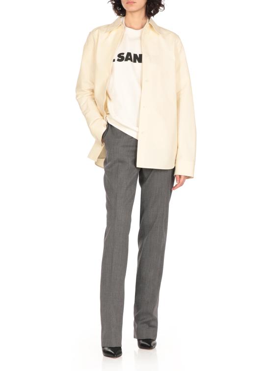 25SS 질샌더 셔츠 J04DL0003 J45225109 Ivory - JIL SANDER