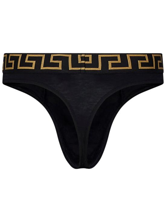  베르사체 팬티 AU1000221A10011 A80G Nero oro - VERSACE