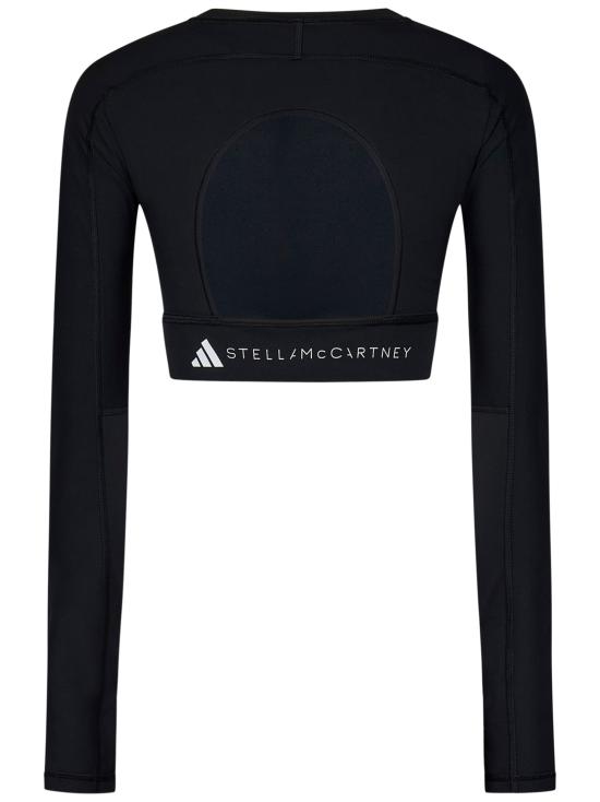 24FW 아디다스 바이 스텔라매카트니 반팔 티셔츠 IW3859 BLACK Black - ADIDAS BY STELLA MCCARTNEY