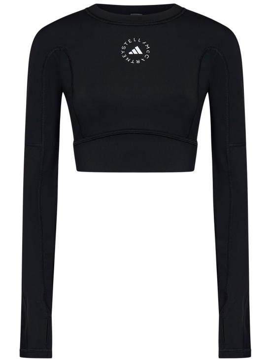 24FW 아디다스 바이 스텔라매카트니 반팔 티셔츠 IW3859 BLACK Black