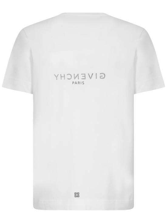 24FW 지방시 반팔 티셔츠 BM71653Y6B 100 White - GIVENCHY