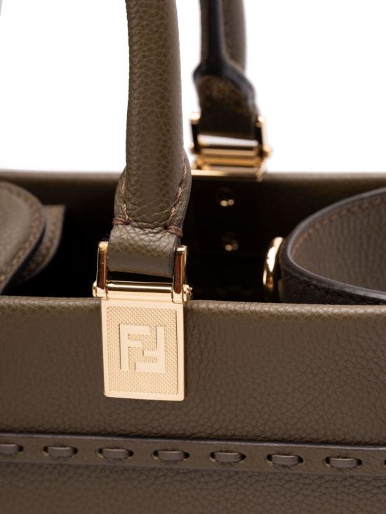  펜디 토트백 8BH394ASUE khaki - FENDI