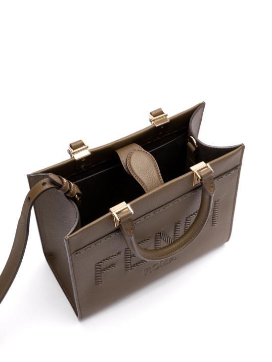  펜디 토트백 8BH394ASUE khaki - FENDI